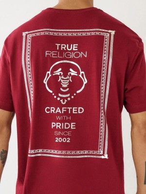 Camiseta True Religion Buddha Logo Redwood | 63OYQNILT