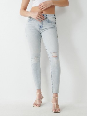 Jeans Skinny True Religion Jennie Super T Curvy CALM TIDES | 61VZDCBJU