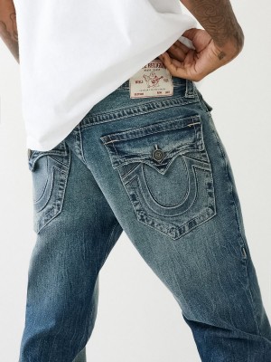 Jeans Skinny True Religion Rocco Embossed Azules | 07IEFGWXJ