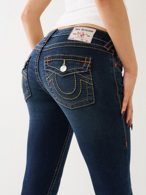 Jeans Skinny True Religion Stella Big T Low Rise Indigo | 42HCIZNAM