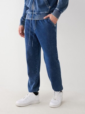 Pantalones Jogger True Religion Indigo Big T Indigo | 95QWCYZDI