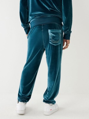 Pantalones Jogger True Religion Velour Big T Agave | 36XPSODGE