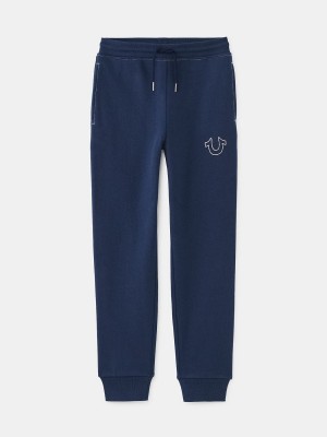 Pantalones True Religion Niño Stitch Navy/Sapphire | 26QVHKSBP