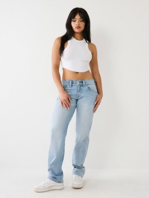 Relaxed Jeans True Religion Ricki Azules Claro | 67JBDFUGX