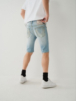 Short True Religion Rocco Super T Stitch Flaco Denim | 41IUDYSFE