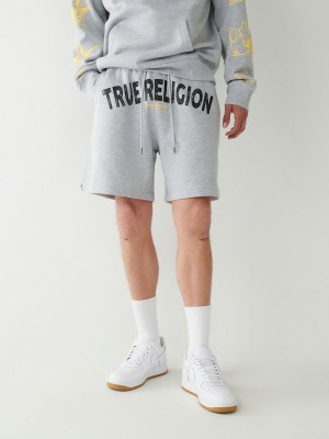 Short True Religion Sweat Gris | 04PQZABMD