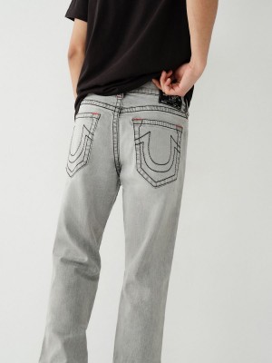 Slim Jeans True Religion Geno Big T Stitch Gris | 21KAHVGRU