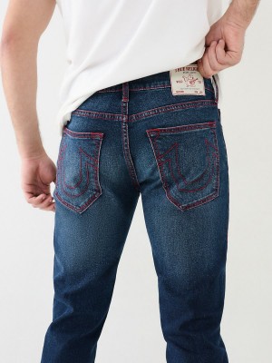 Slim Jeans True Religion Geno Single Needle Verde Menta | 13CSRUMWK