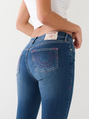 Straight Jeans True Religion Billie Mid Rise Medium Flake | 34HGDSFAL