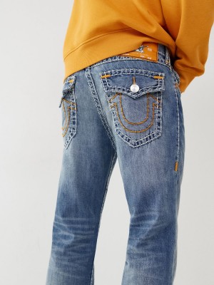 Straight Jeans True Religion Ricky Vintage Super T Azules | 21DZCUBLF