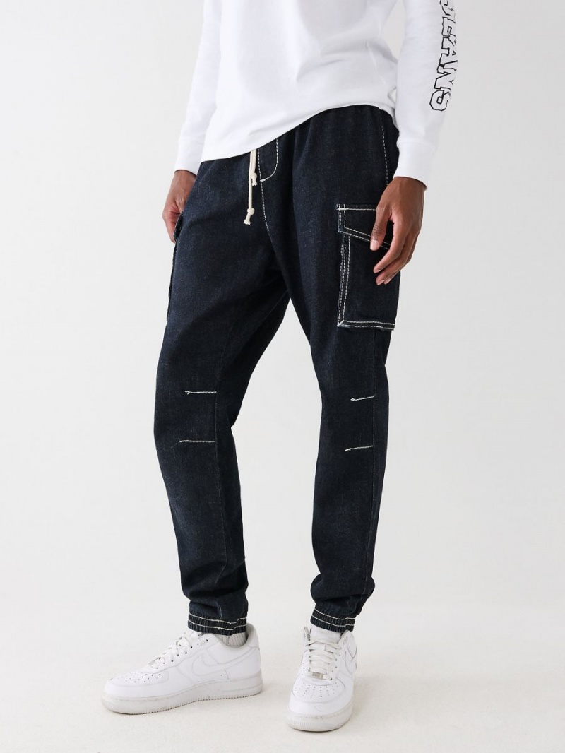 Baggy Jeans True Religion Big T Denim Cargo Body Rinse | 95UMJHFDB