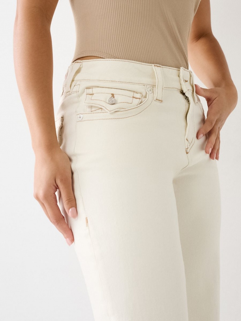 Baggy Jeans True Religion Bobbi Baggy Blancas | 75ZBYCKLR