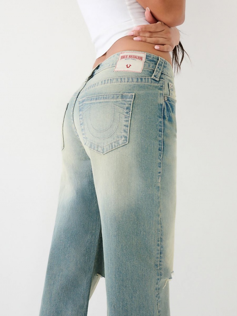 Baggy Jeans True Religion Bobbi Baggy Medium Destroy | 59AZJPMVK