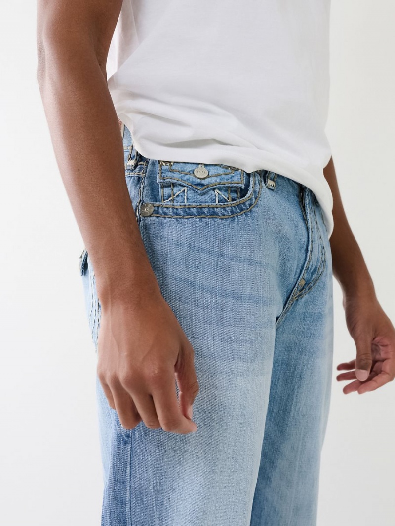 Baggy Jeans True Religion Bobby Super T Azules | 83MRZKUHO