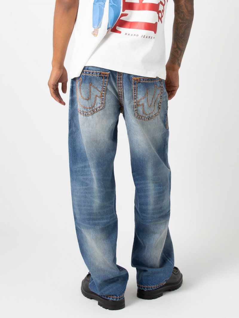 Baggy Jeans True Religion Sebastien Ami X Sami Super T Azules | 04DKIUTLA