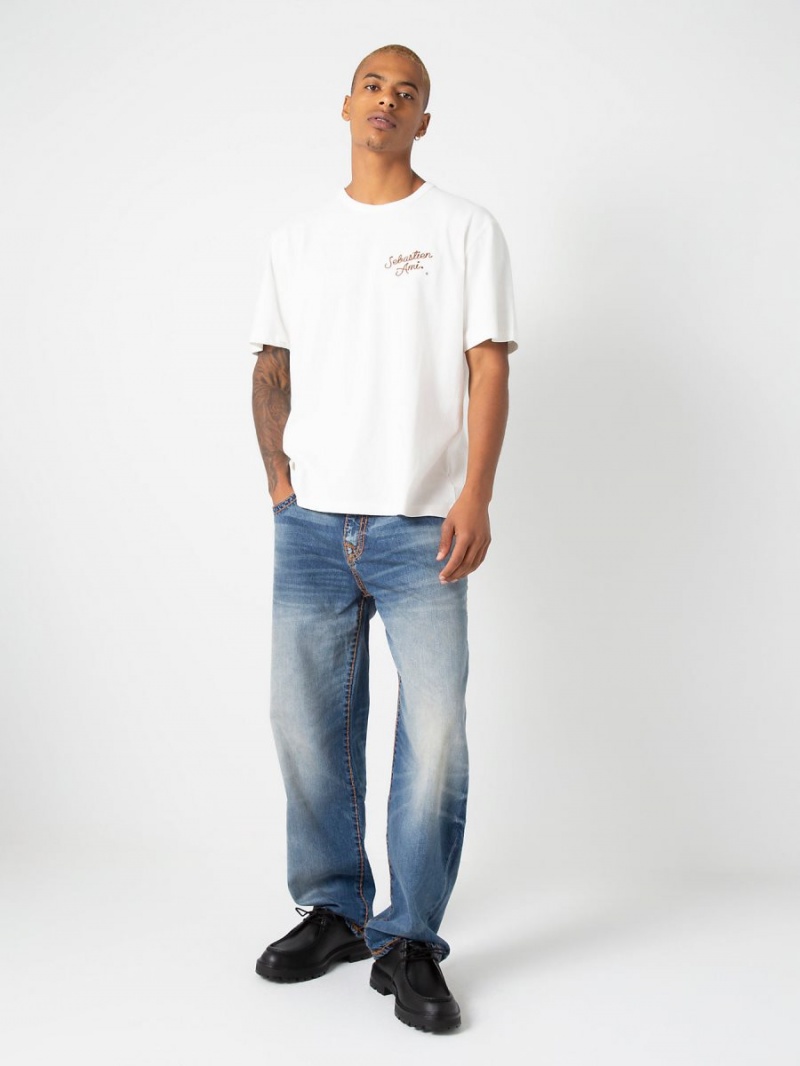 Baggy Jeans True Religion Sebastien Ami X Sami Super T Azules | 04DKIUTLA