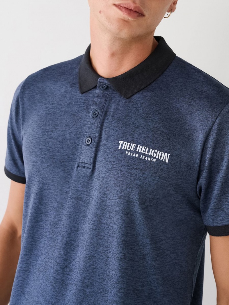 Camisas True Religion Polo Azul Marino | 59JLDKYFU