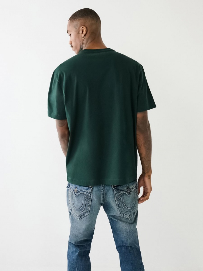 Camiseta True Religion 02 Logo Verde Menta Verde | 52HDWYQAP