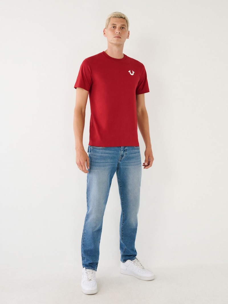 Camiseta True Religion Buddha Logo Rojas | 23FMLNVXY