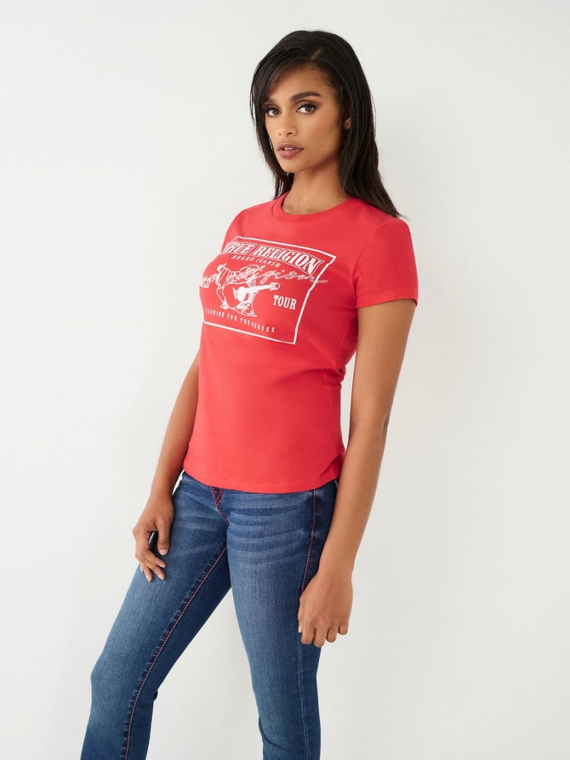 Camiseta True Religion Buddha Logo SORBET | 57GYQNMZA