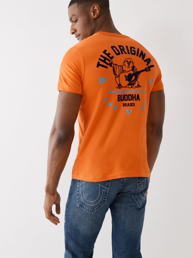 Camiseta True Religion Buddha Logo Vermillion | 80WOPADNB