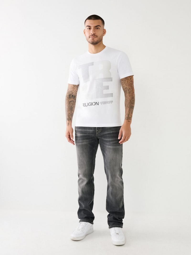 Camiseta True Religion Forro Logo Blancas | 14RGUWLQN