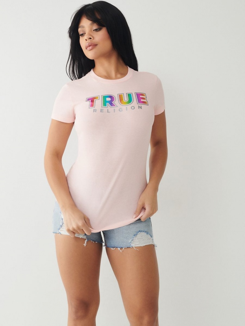 Camiseta True Religion Logo Venice Beach | 16CRSTJGH