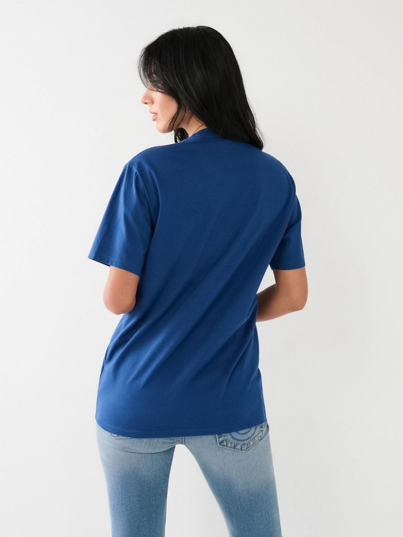 Camiseta True Religion Rlgn Logo Boyfriend 3922 | 13VYJBXKQ