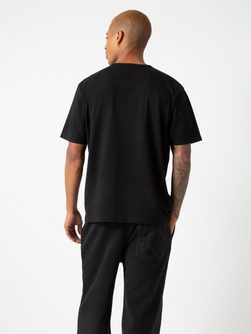 Camiseta True Religion Sebastien Ami X Collaboration Negras | 59BRJNFDT