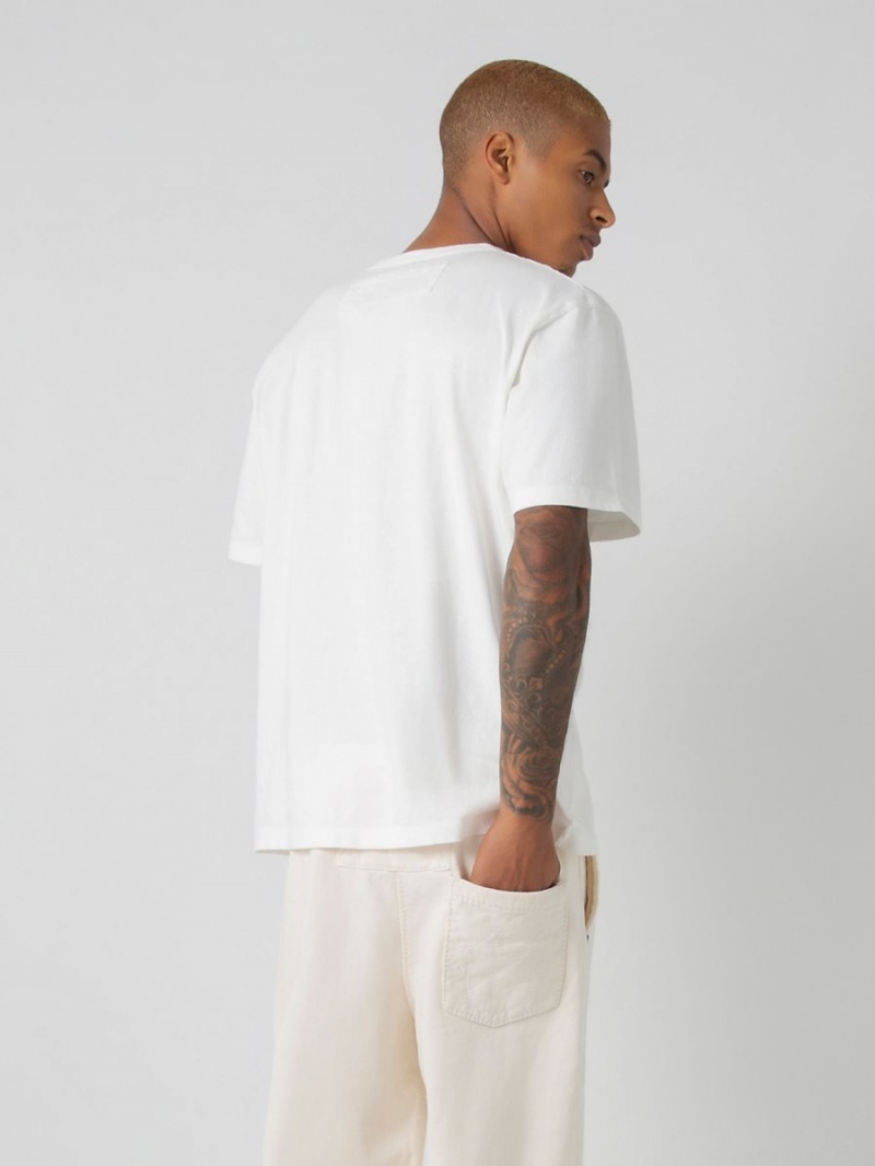 Camiseta True Religion Sebastien Ami X Collaboration Blancas | 48TWYUPNZ