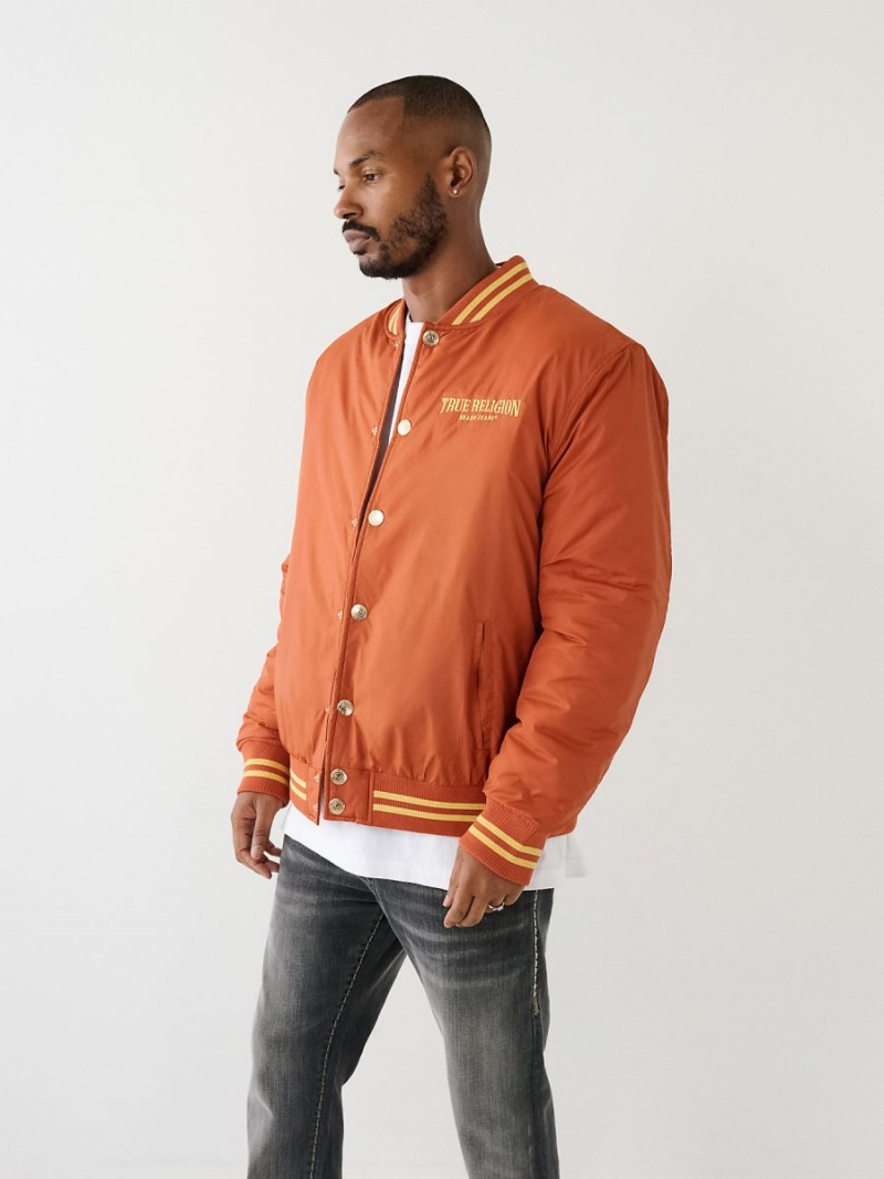 Chaqueta True Religion Arched Bomber PICANTE | 79NVBPOKD