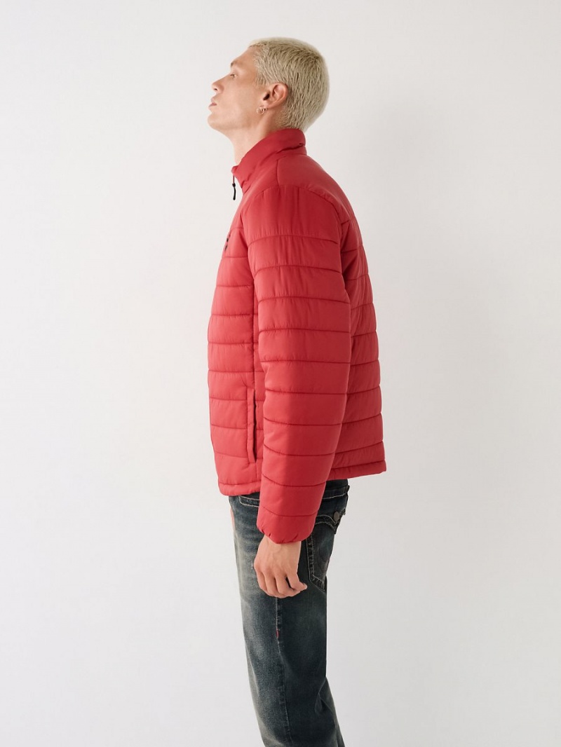 Chaqueta True Religion Puffer Rojas | 94UWRXSQH