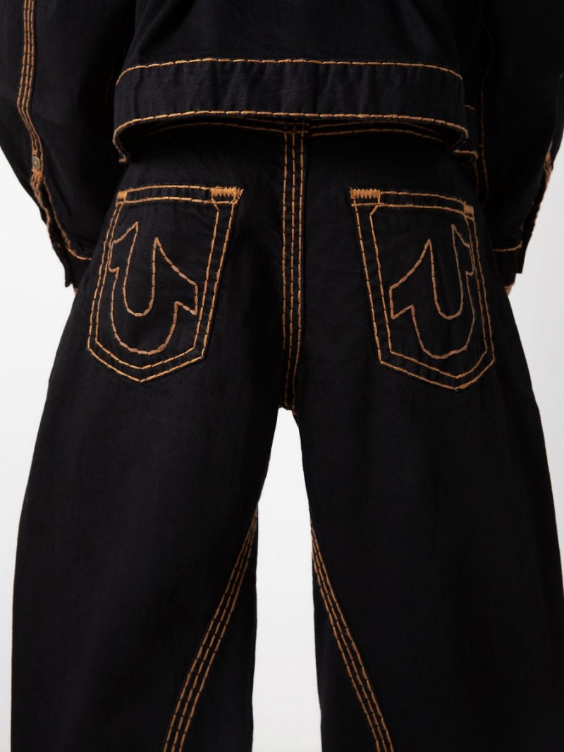 Chaqueta True Religion Sebastien Ami X Warped Joey Super T Negras | 75YXFHNUS