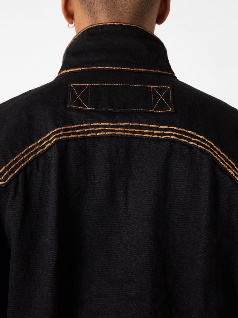 Chaqueta True Religion Sebastien Ami X Western Super T Negras | 62GOQSXER