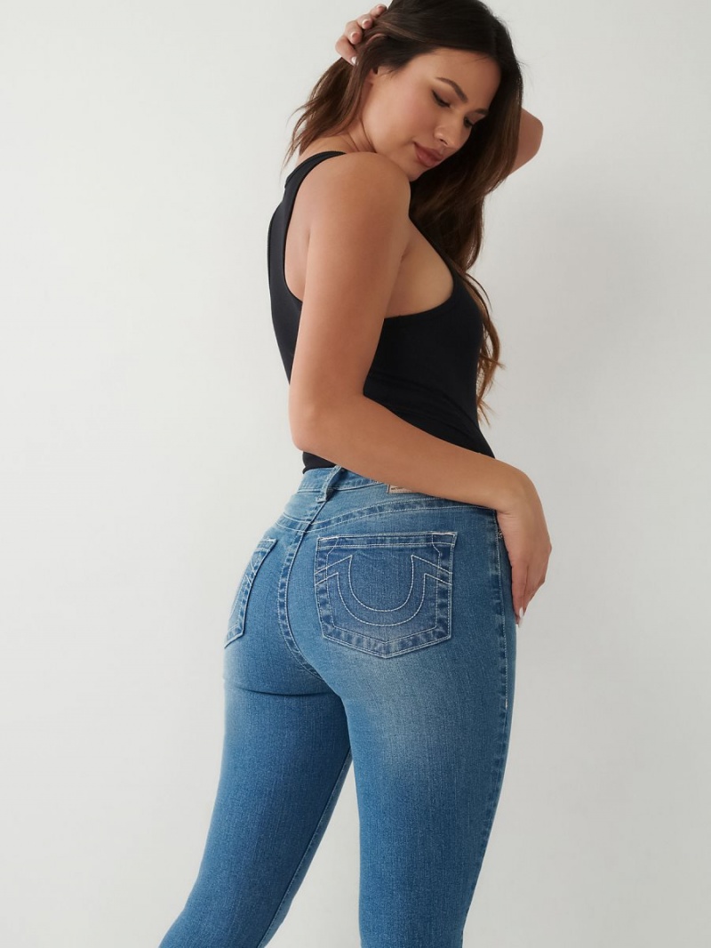 Jeans Skinny True Religion Halle High Rise Super Medium Dasher | 23XOUWHNM