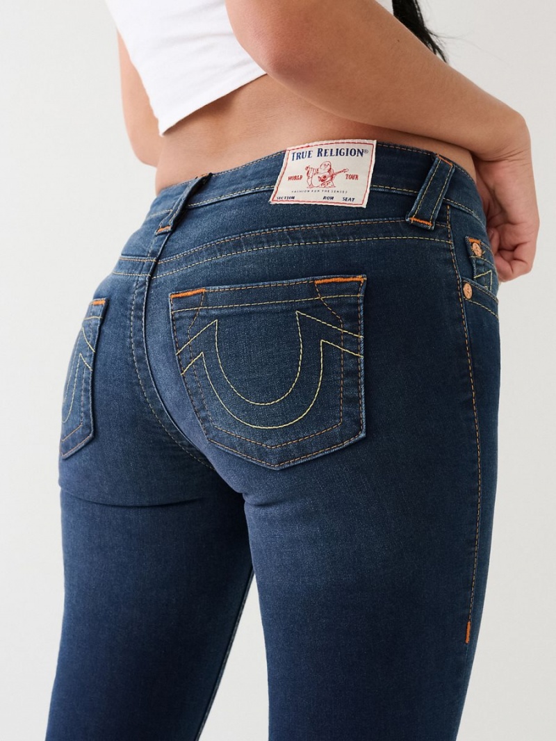 Jeans Skinny True Religion Halle Mid Rise Super Minimal Abrasion | 38GITRCHX