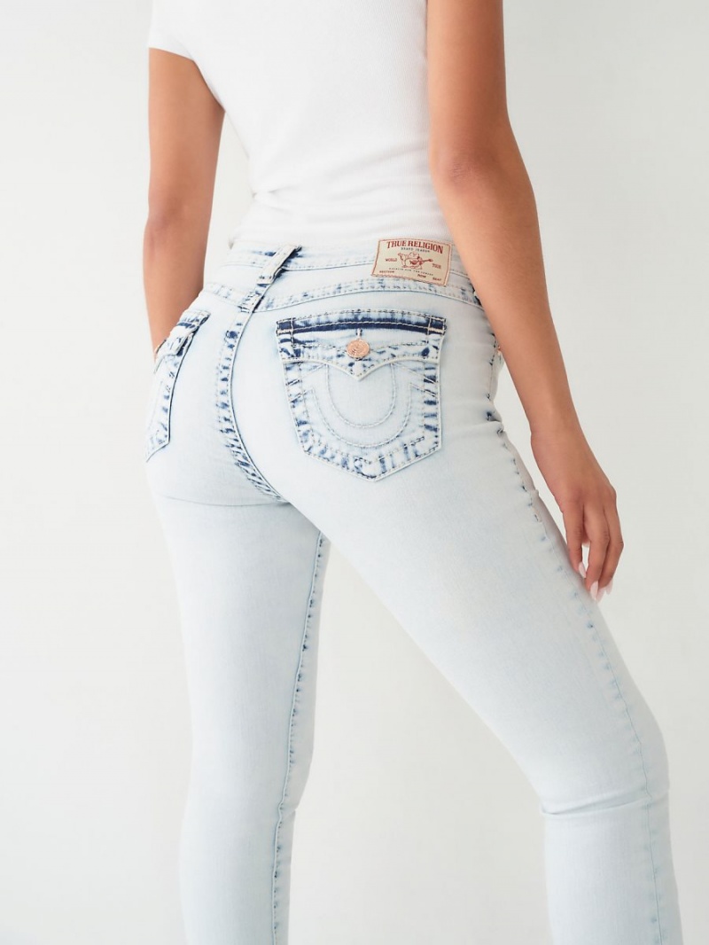 Jeans Skinny True Religion Jennie Big T Curvy Azules Claro | 26EPWSKHQ