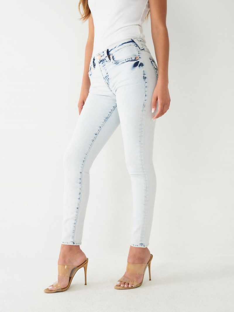 Jeans Skinny True Religion Jennie Big T Curvy Azules Claro | 26EPWSKHQ