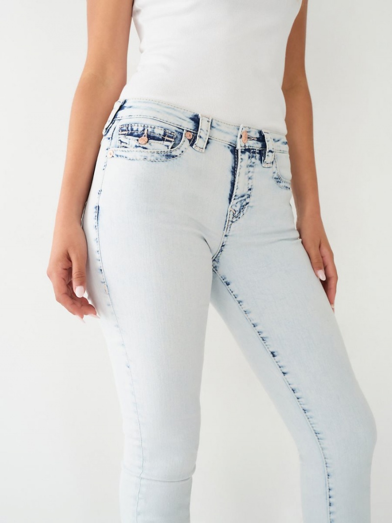 Jeans Skinny True Religion Jennie Big T Curvy Azules Claro | 26EPWSKHQ