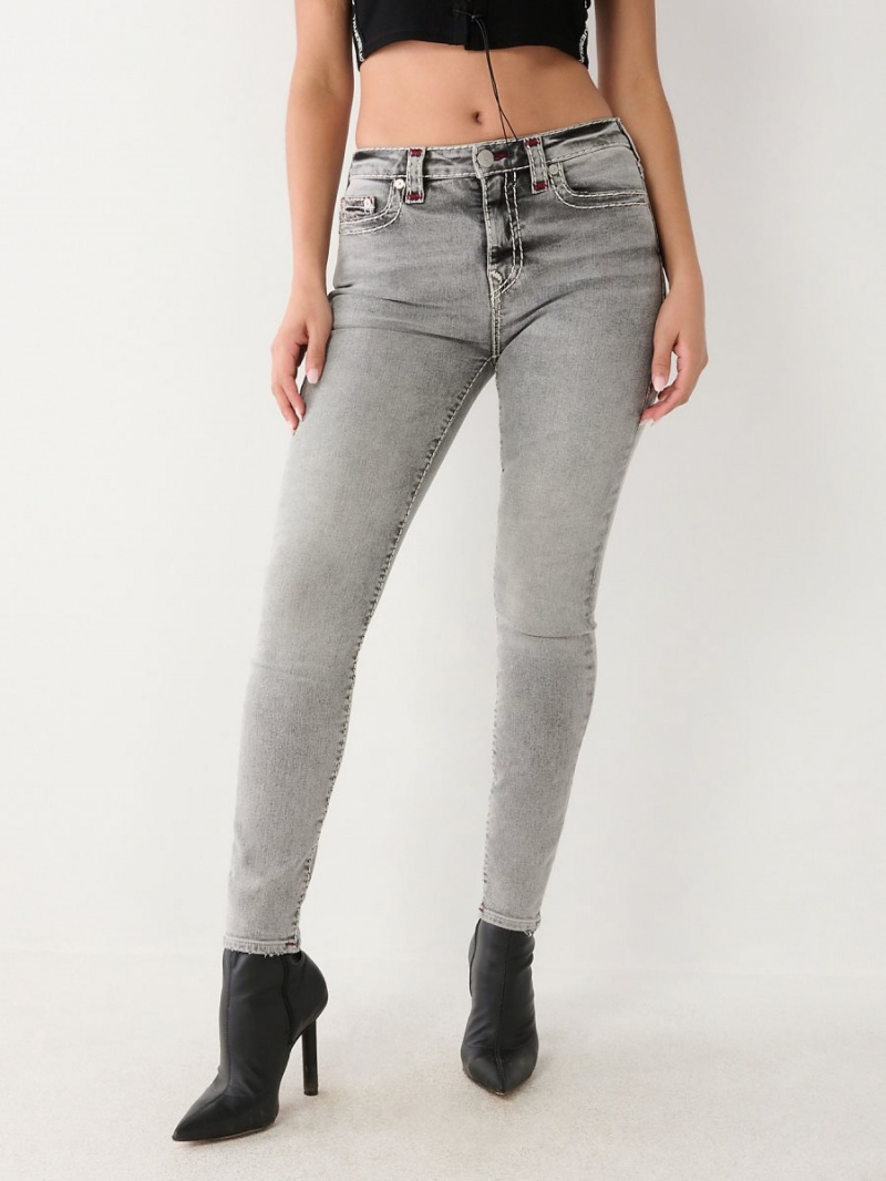 Jeans Skinny True Religion Jennie High Rise Super T Curvy Graphite | 90RTONCYE