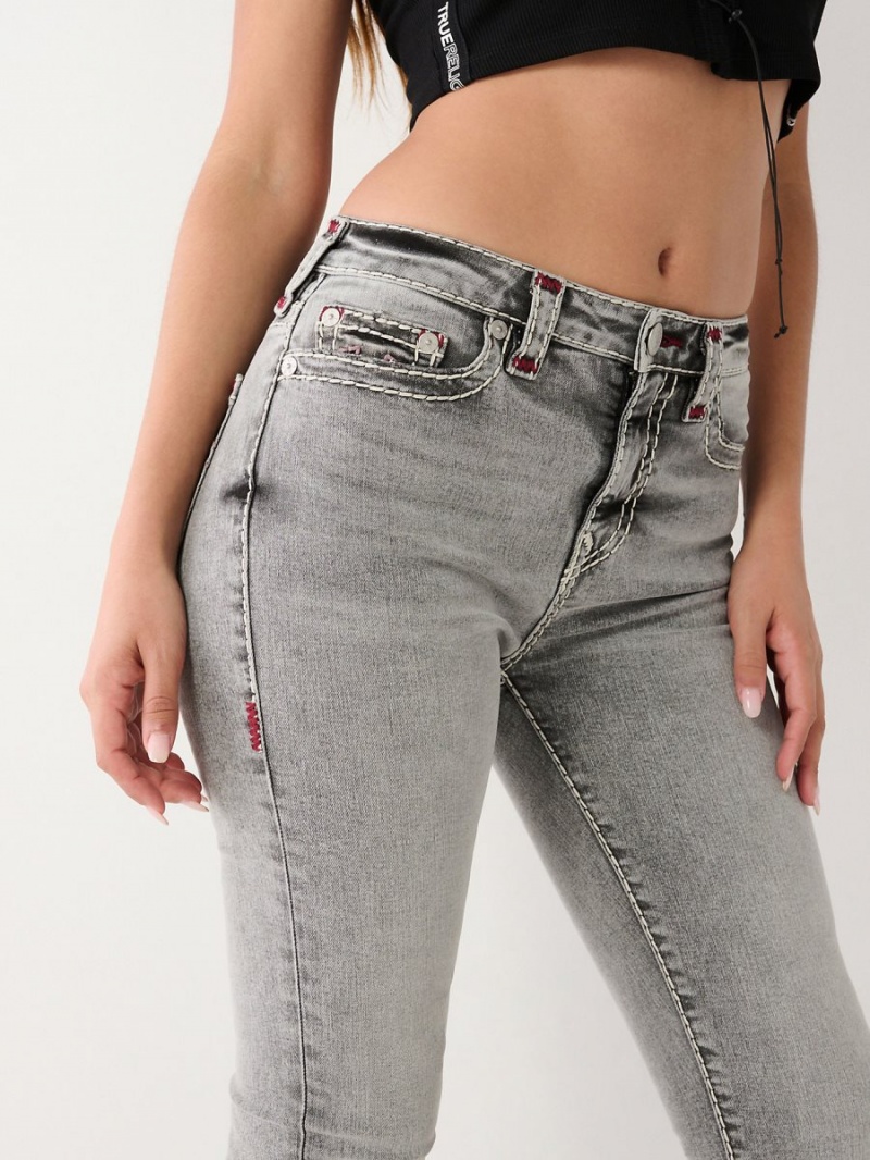 Jeans Skinny True Religion Jennie High Rise Super T Curvy Graphite | 90RTONCYE