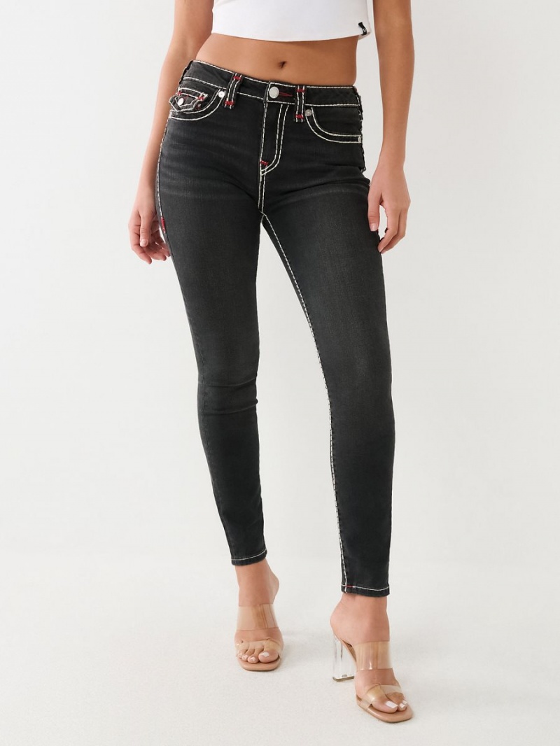 Jeans Skinny True Religion Jennie Mid Rise Super T Havana | 28EQIRGWL