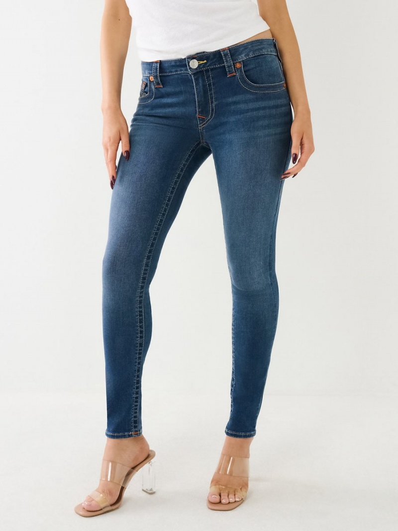 Jeans Skinny True Religion Jennie Mid Rise Curvy Dreamcatcher | 28KAJXONE