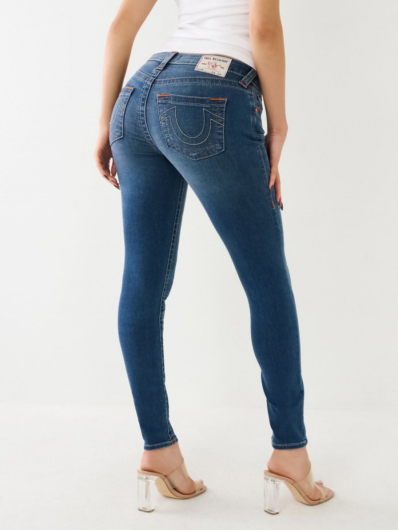 Jeans Skinny True Religion Jennie Mid Rise Curvy Dreamcatcher | 28KAJXONE