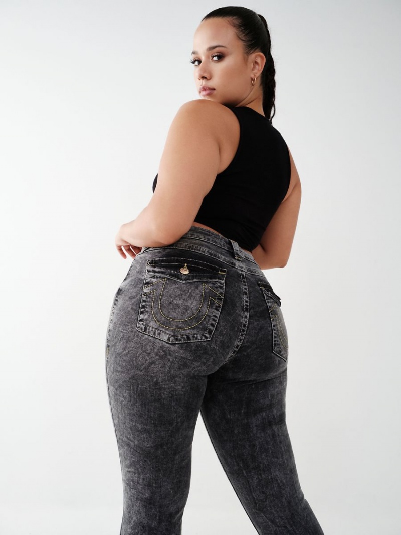 Jeans Skinny True Religion Jennie Mid Rise Curvy Azules | 47CKXJPBZ