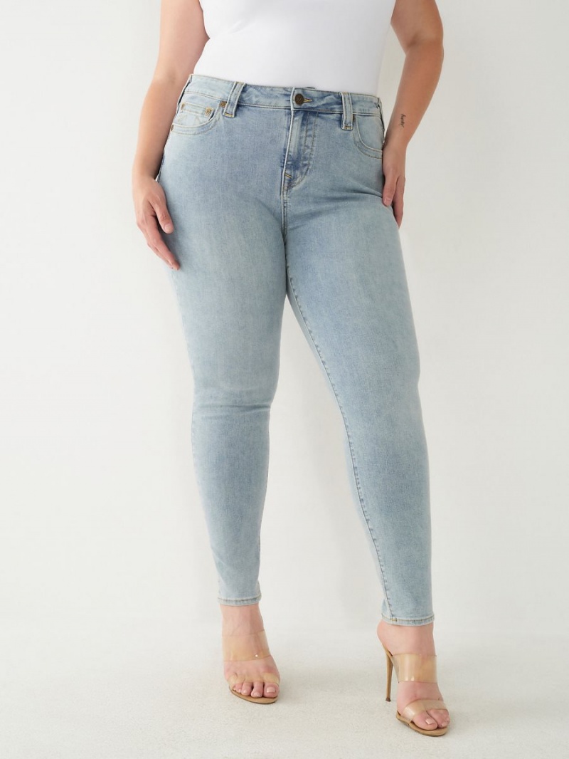 Jeans Skinny True Religion Jennie Mid Rise Curvy Walking Downtown | 95YQFNKXV