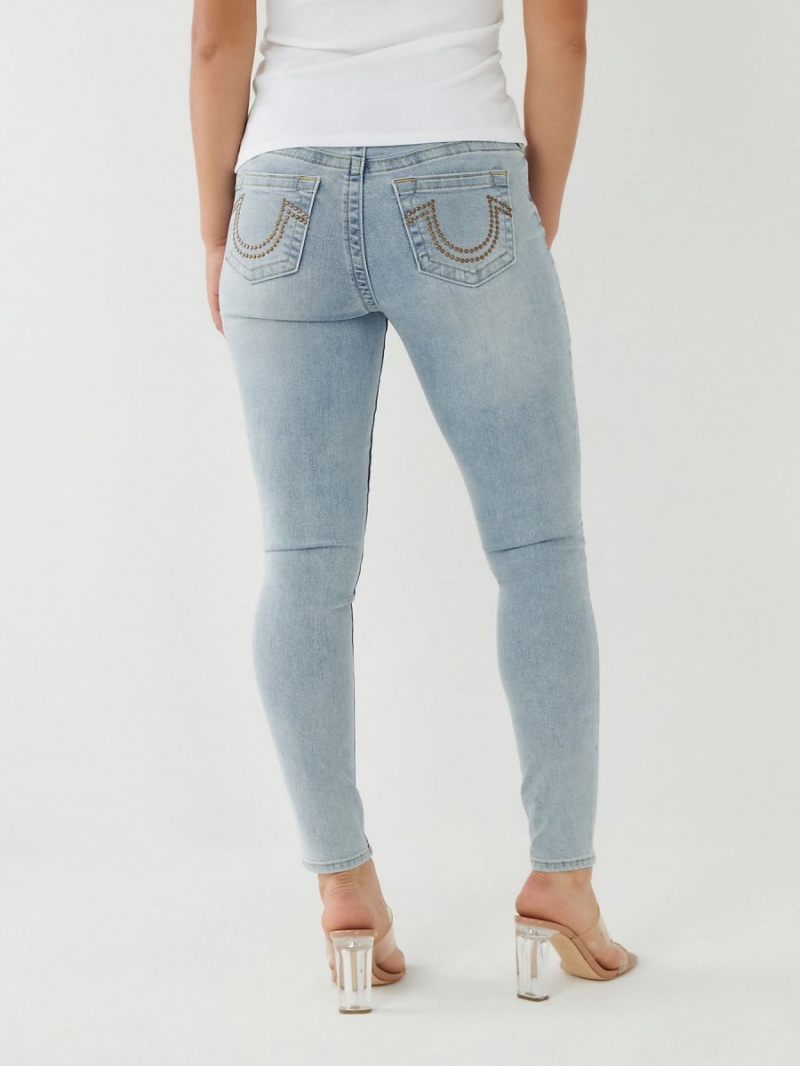 Jeans Skinny True Religion Jennie Mid Rise Curvy Walking Downtown | 95YQFNKXV