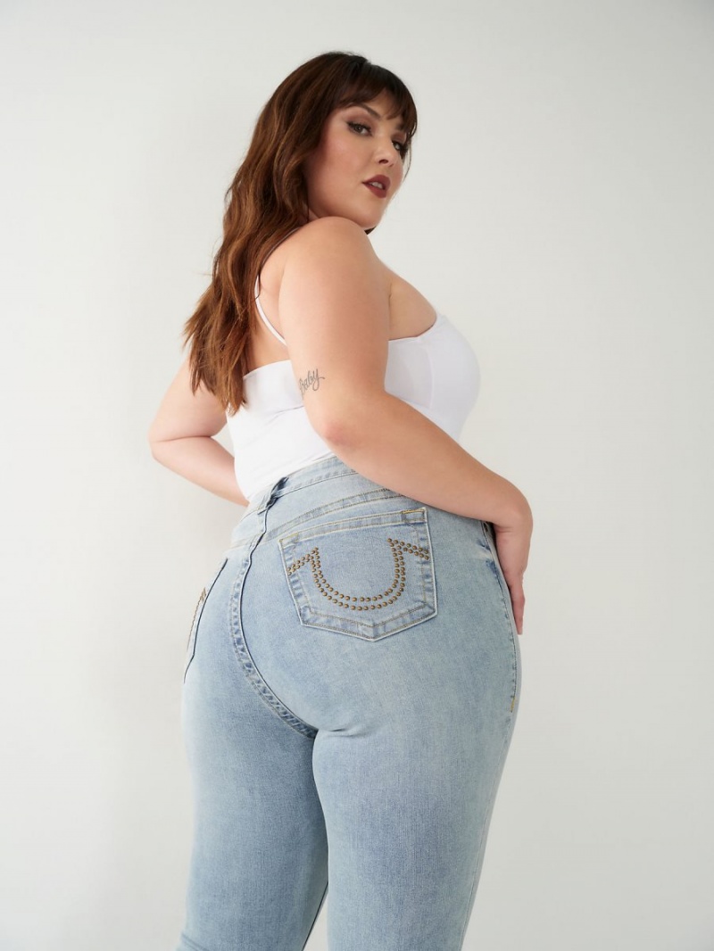 Jeans Skinny True Religion Jennie Mid Rise Curvy Walking Downtown | 95YQFNKXV