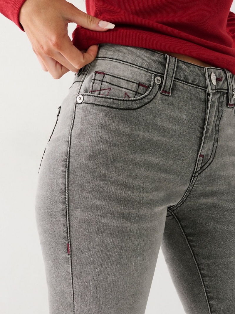 Jeans Skinny True Religion Jennie Mid Rise Curvy Gris Azules | 50EJLYZGI