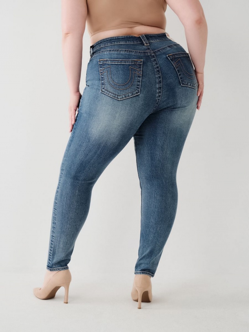 Jeans Skinny True Religion Jennie Mid Rise Curvy Medium Sprinter | 01XTSIJHB